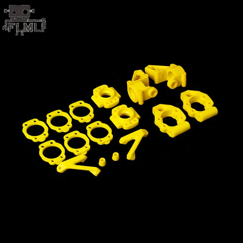 Rc Auto Nylon Upgrade Onderdelen Achter- of Voorwiellager Basis Hub Carrier Set voor 1/5 HPI ROFUN BAHA ROVAN KM BAJA 5B 5T 5SC Truck