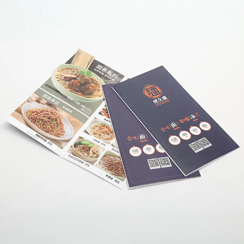 Custom Advertising Flyers 21x14cm Free Design Custom Logo Leaflets Personalized Flyers For Shop Restaurant & Events Promotion