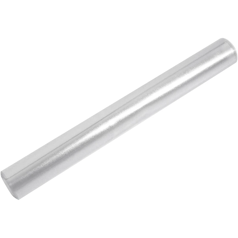 Almohadilla de escritorio transparente, estera de escritura de escritorio suave de PVC texturizado antideslizante de 35,5 pulgadas x 17,7 pulgadas, protector de escritorio con bordes redondos