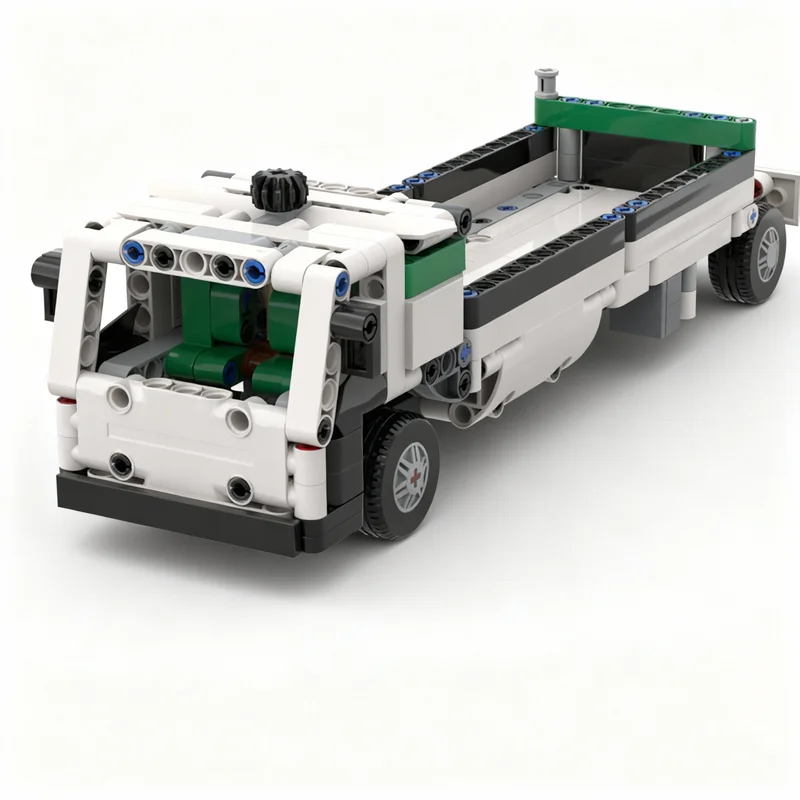 345pcs MOC Alternate Cargo Truck Technical Model Building Blocks Construction Toy Christmas Gifts DIY Creative Idea Education