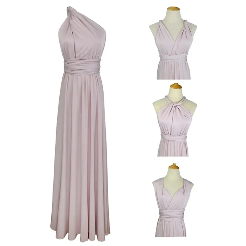 Women high quality sexy boho maxi evening dress bandage long dress wedding party multiway bridesmads convertible infinity robe