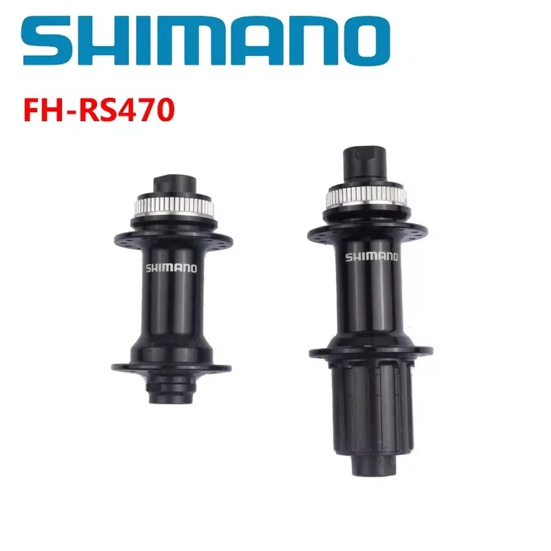 SHIMANO FH-RS470 Disc Brake Hub E-TRU Cylinder Shaft Rear Front FREEHUB 10/11 speed For Road Bike Bicycle Original Shimano