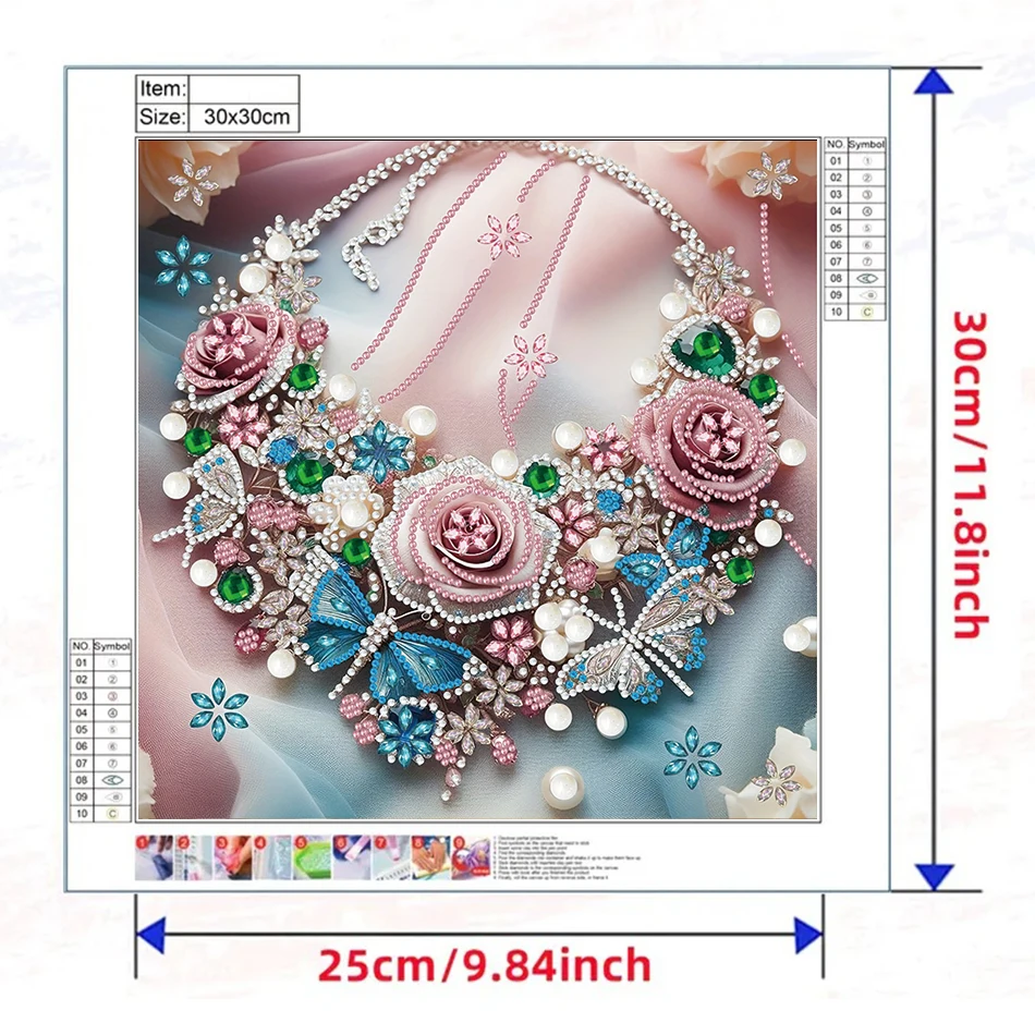 RUOPOTY-Diamond Painting Special Stones,5D Diamond Pictures,Flower Color Abstract,Crystal,Cross Stitch Kits,Diy,Home Decor Items