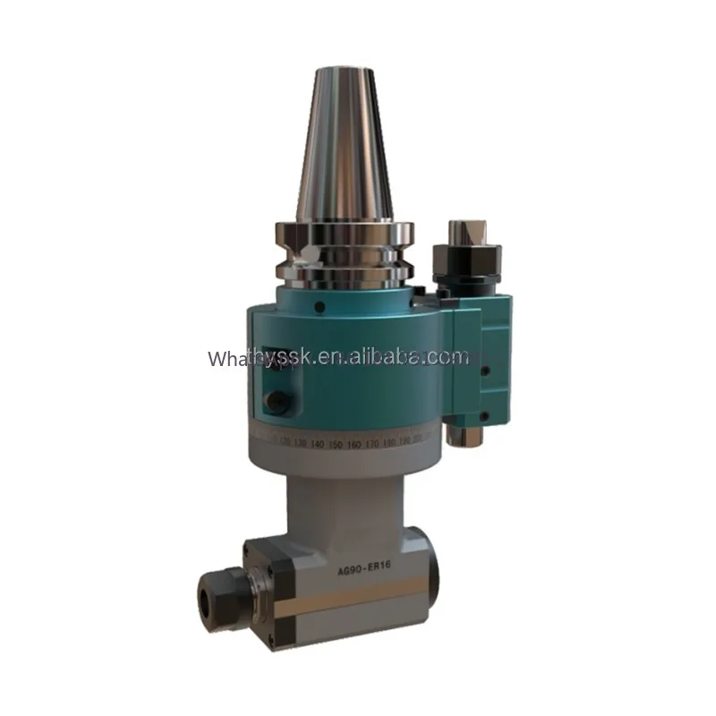 

90 Degree Angle Milling Head BT40 ER25 ER32 Right Angle Milling Head HSK63 HSK100