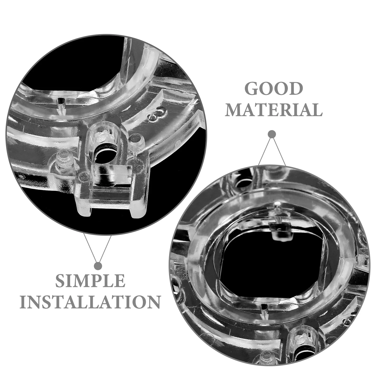 Transparent Y Shape Restrictor Plate for Arcade Joystick Replacement Enhanced Precision Joystick Parts for Gaming Cabinet