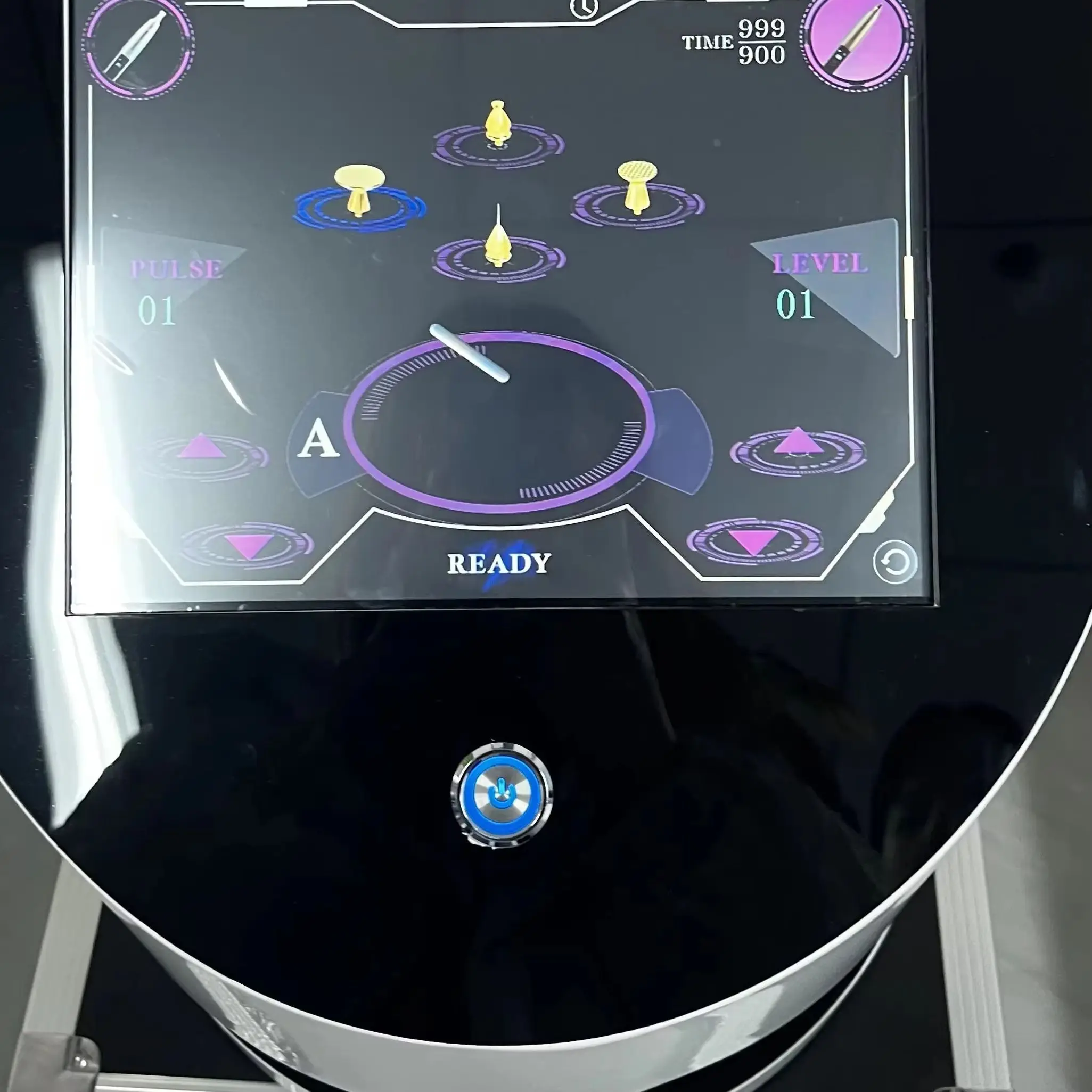 

2-in-1 Ozone Gold Plasma Facial Massager Removes Blemishes Wrinkles Firms Skin Treats Acne Highly Effective Anti-aging