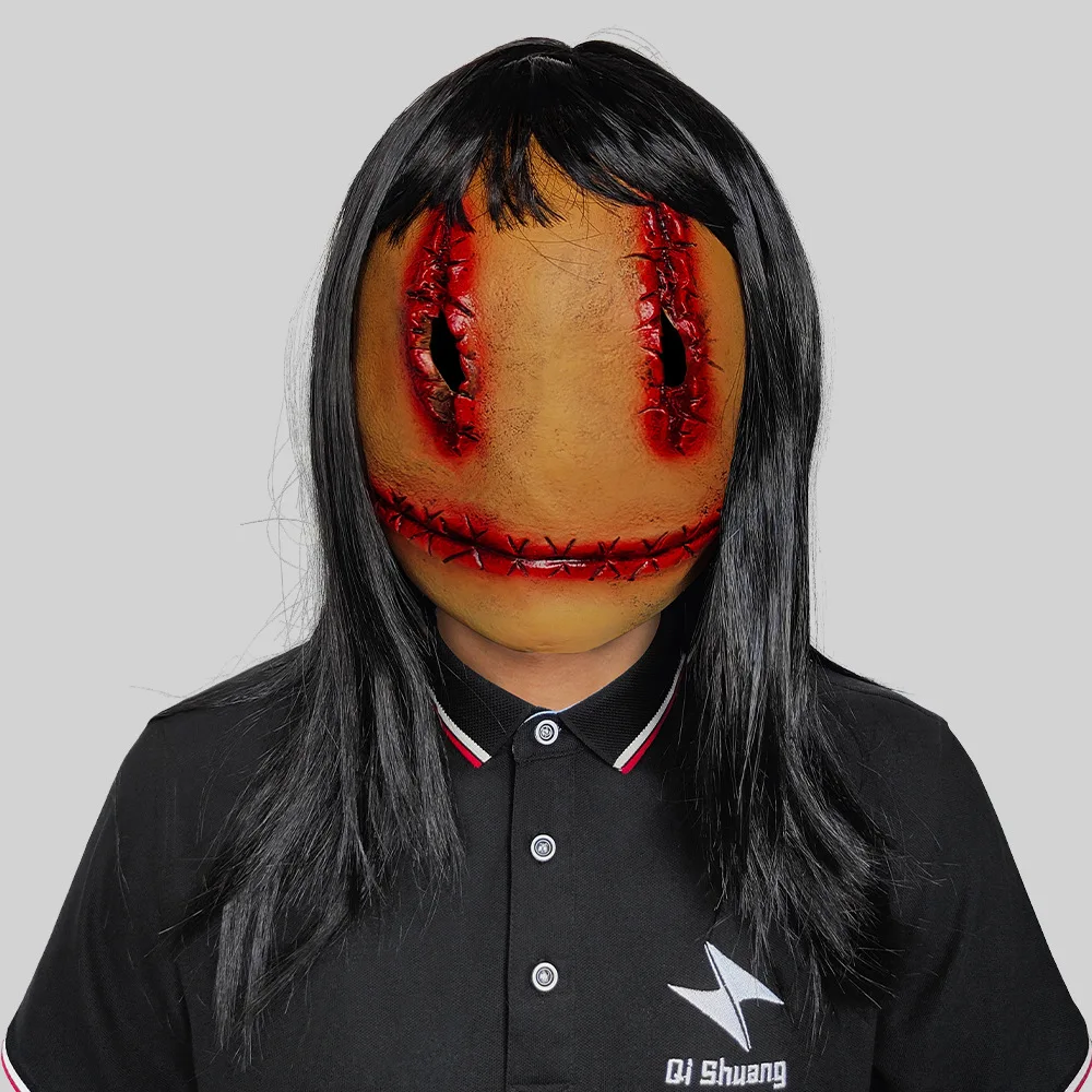 

Horrible Monster Headgear Halloween Zombie Cosplay Costume Headwear Stage Outfit Accessories Carnival Party Props Adult Mask