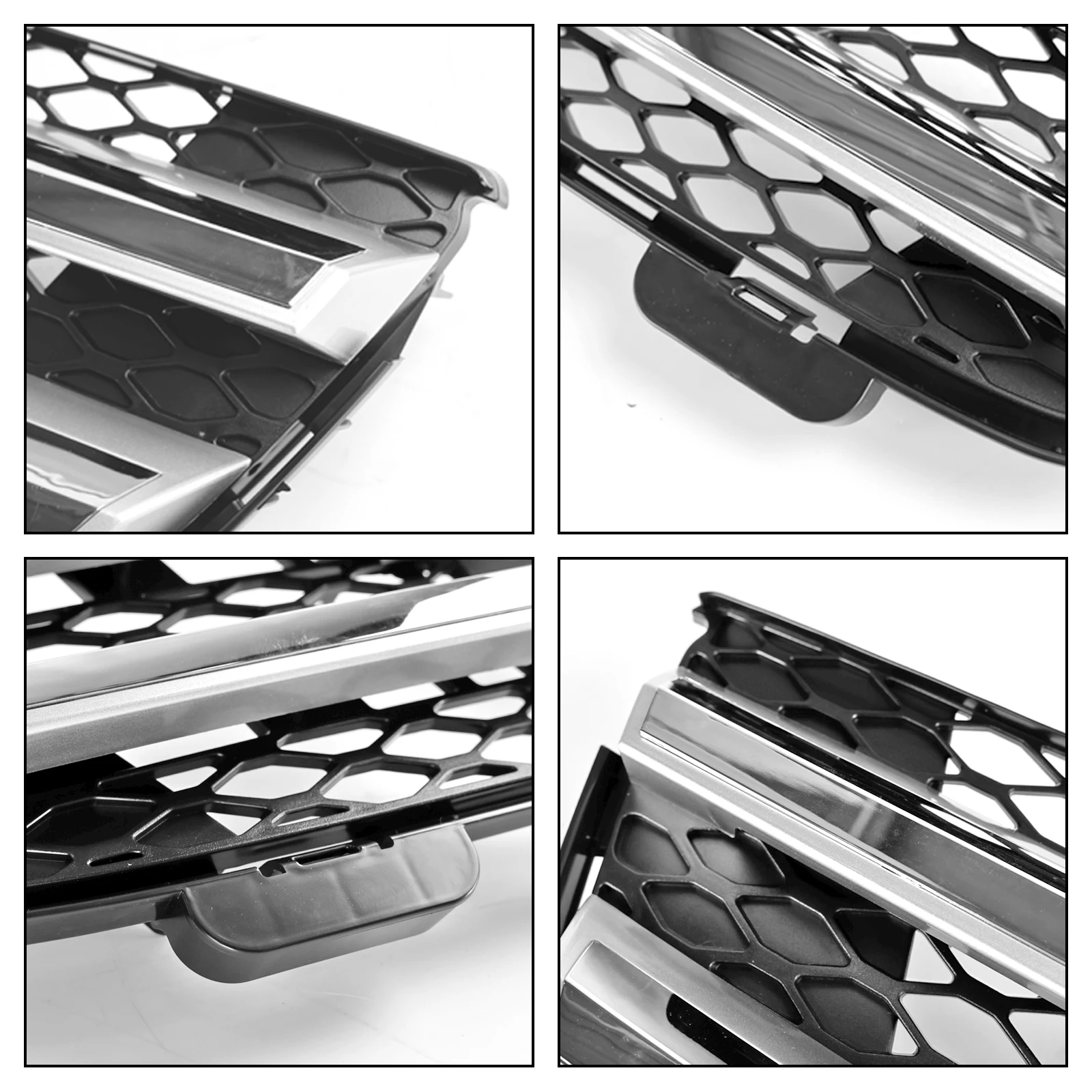 Artudatech กันชนหน้ากระจังหน้า Fit สําหรับ Mercedes Benz GL-Class X164 2007-2009 Chrome