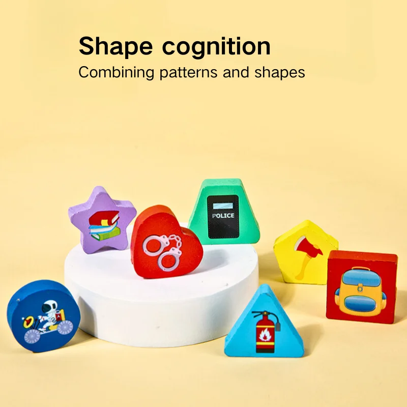 Baby toys for Children blocks New Multi-functional digital letter fishing log board puzzle building  shape color cognitive