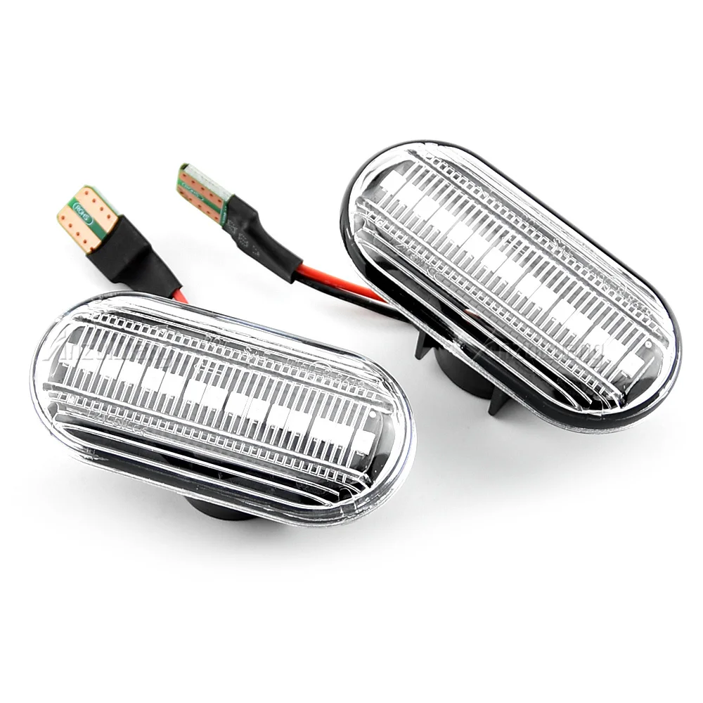 Clignotant Latéral ociamique à LED, pour Renault Clio 1 2 KANGOO MEGANE ESPACE TWINGO Biens TER Nissan Opel Smart FORTWO