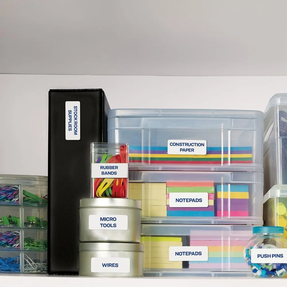 

Easy Peel Printable Address Labels with Sure Feed, Customizable Stickers, White, 15,000, Great for Mailing, Shipping