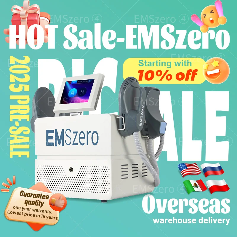 EMS ZERO DLS RF Machine Professional Body Sculpting 6500W Muscle Stimulation for Fitness Health EMS Electrotherapy Equipment