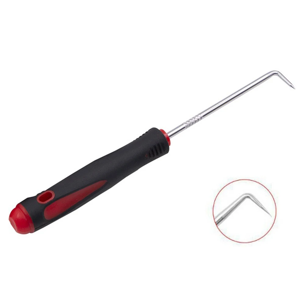 2PCS Car Pick Hook Tool O Ring Oil Seal Gasket Puller Remover Craft Hand Tools 90/135 Degrees Hooks 160mm Hand Tools