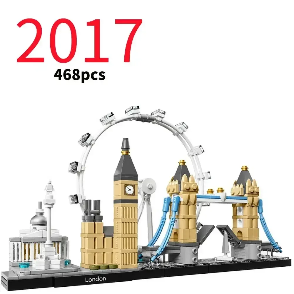 The Cheapest "famous city building" building blocks assembly compatible parts, 2016-2022 adult collection-level buildings - view 6