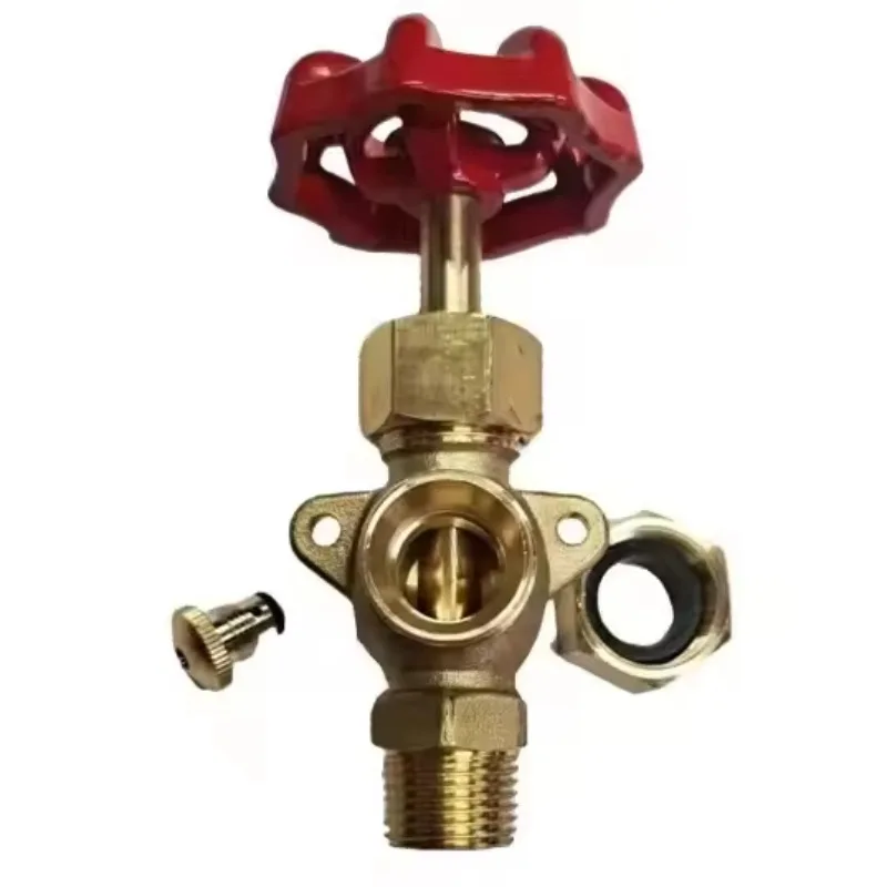 الشركة المصنعة الصين النحاس مقياس الديك مجموعة النحاس مقياس مستوى المياه المرجل المستخدمة في صمامات التحكم في مستوى المياه المرجل