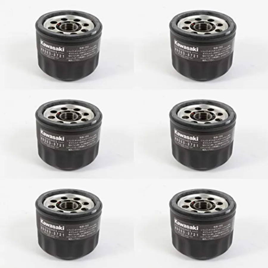 

Комплект из 6 оригинальных масляных фильтров 49065-0721 (OEM-аналог 49065-7007) для высокопроизводительного обслуживания двигателей в тяжелых грузовых автомобилях и спецтехнике