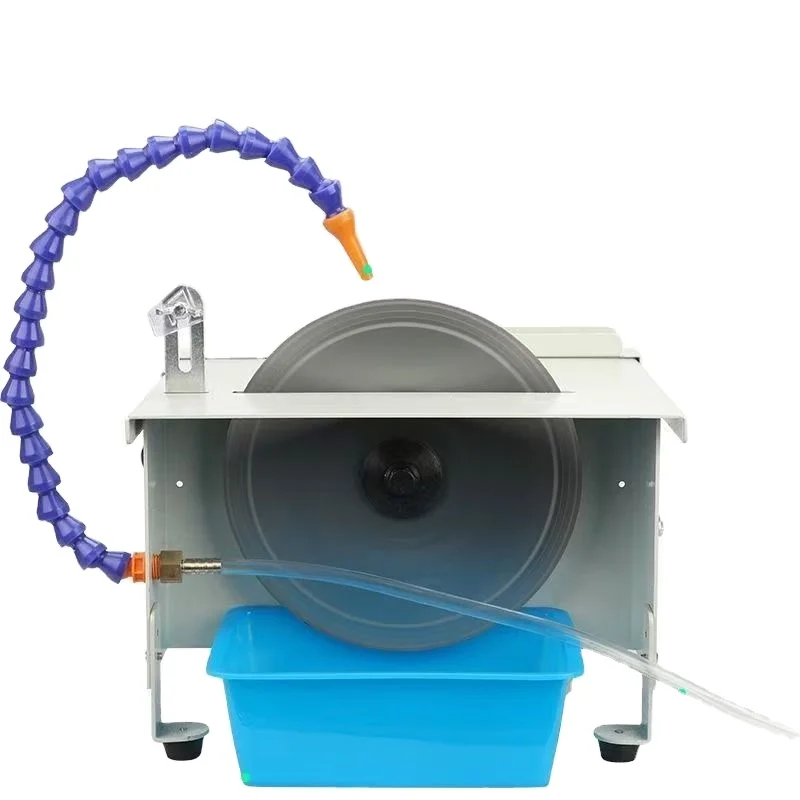 New Kinway 1950W Lapidary Rock Saw for Cutting Rocks Jewelry and Gemstone Polishing Table Saw Grinder Machine with Polishing