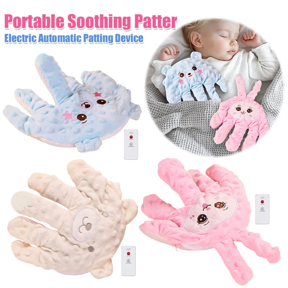 

Electric Automatic Patting Device Silent Scientific Comfort Solution Figure Soothing Device for Parents Adults Home Travel