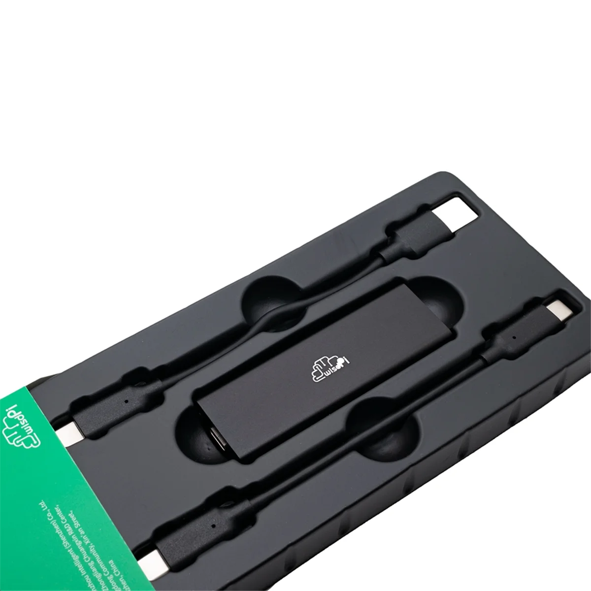 Adaptador WISDPI USB 3,2 a 5GbE (WP-UT5) Conexión de red LAN con cable 5G, 2,5G, 100Mbps, 5000Mbps USB-C a red RJ45