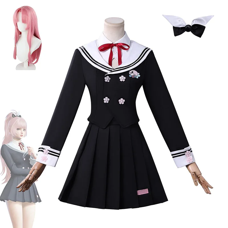 Game Naraka Bladepoint Yoto Hime Autumn Prelude :Sakura Melody Cosplay Costume For Women Halloween Carnival Party Dress Up