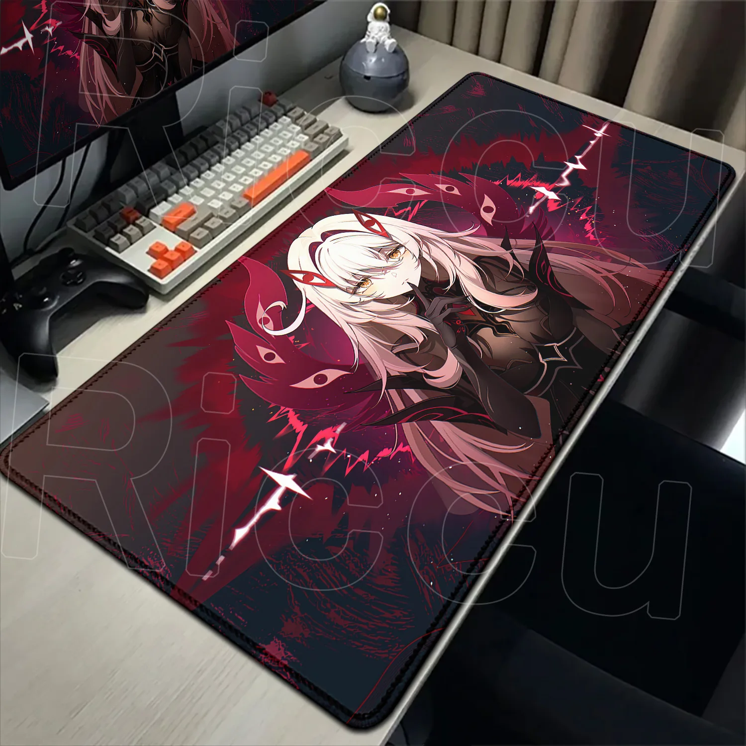 كولومبينا جينشين إمباكت Xxl HD مثير أنيمي فتاة ماوس الوسادة هنتاي ماوس الوسادة الرياضة الإلكترونية حصيرة مكتبية الكمبيوتر كبير Playmat لطيف فتاة ماوس حصيرة