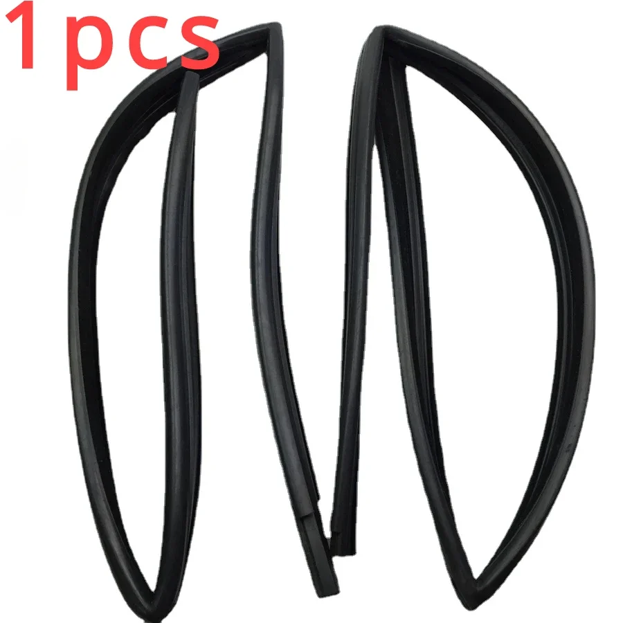 Front -Rear- Left -right for Santana Pusan 99 Rookie 06 Car Rear Door on The Mud Tank Door Glass Seal Rubber Strip