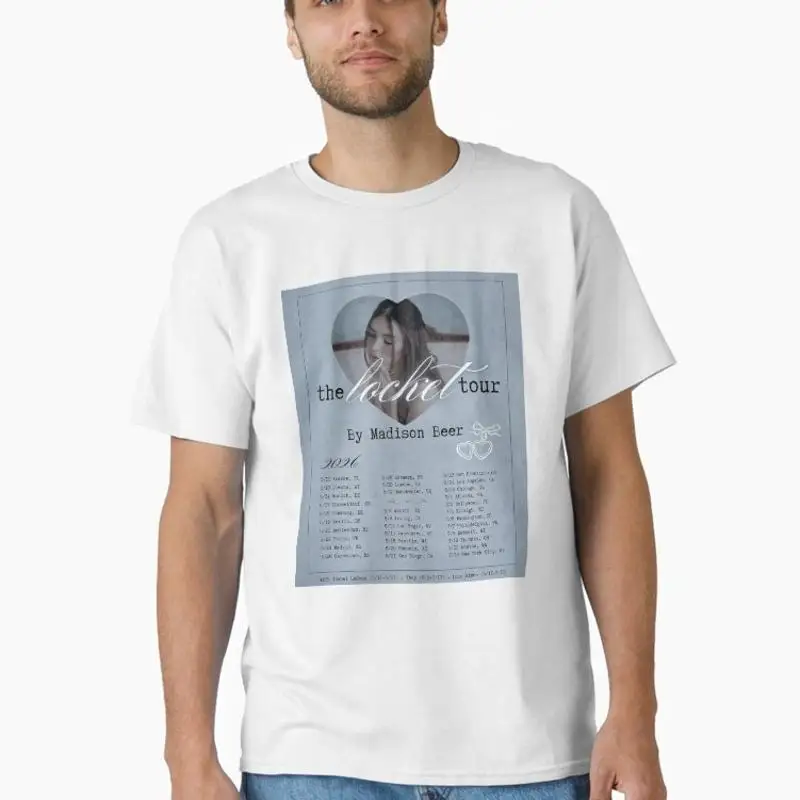 Madison Beer The Locket Tour Inspired Poster Blue Version Classic T-Shirt