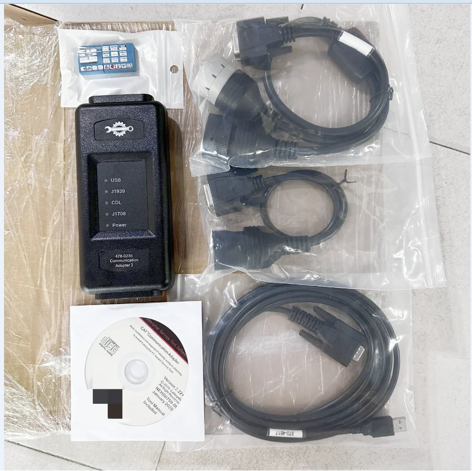 

Для адаптера связи ET43 478-0235 диагностический инструмент для сканера экскаватора грузовика Caterpillar CAT