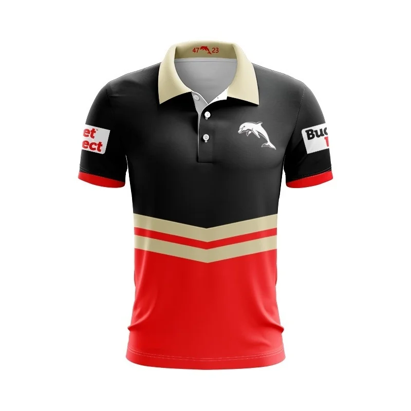 2022 Dolphin Team Training Uniform - Rugby Shirt - Polo Shirt S-5XL 
