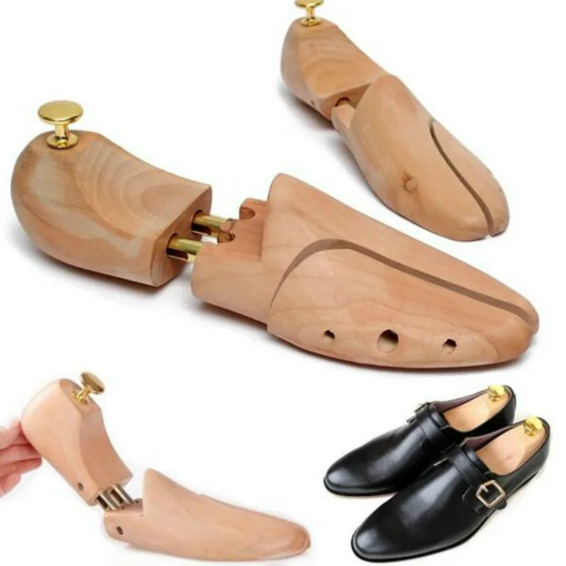 Multiple Sizes High Quality Superba Wood Shoe Trees 1 Pair Wooden Shoes Tree Stretcher Shaper Keeper EU 35-46/US 5-12/UK 3-11.5