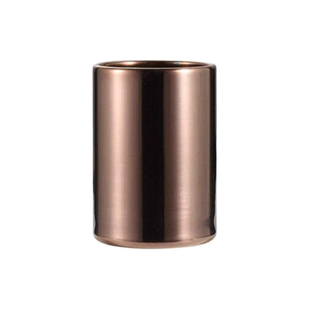 Stainless Steel Fruit Fork Holder Cylinder Durable Toothpick Container Multi-functional Mini Metal Box Dining Table
