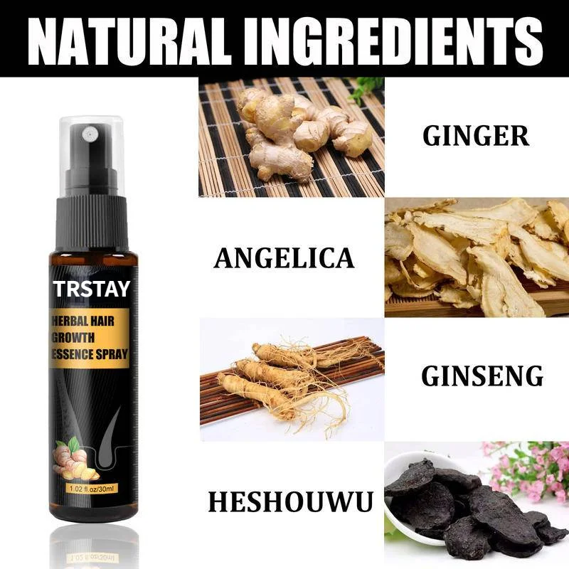 TRSTAY Hair Grower Hair Treatment Hair Growth Serum Hair Care Hair Loss Beauty Essence for Men and Women