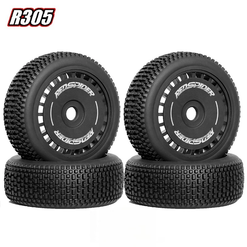 RS 1/8 スケール タイヤ R305 - ARRMA Typhon 6S オフロードトラック & TRAXXAS Jato に適合