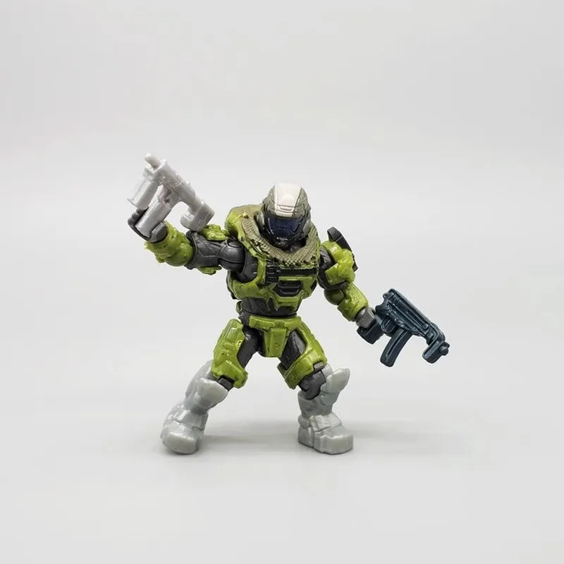 In Stock Spartan Action Figure Master Chief Soldier Building Block Interchangeable Armor With Movable Model Toy