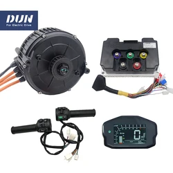 QS165 5000W Hall Type Mid Drive Motor Kit with FarDriver Controller ND72680 DKD Display and T08 throttle For High Speed Dirtbike