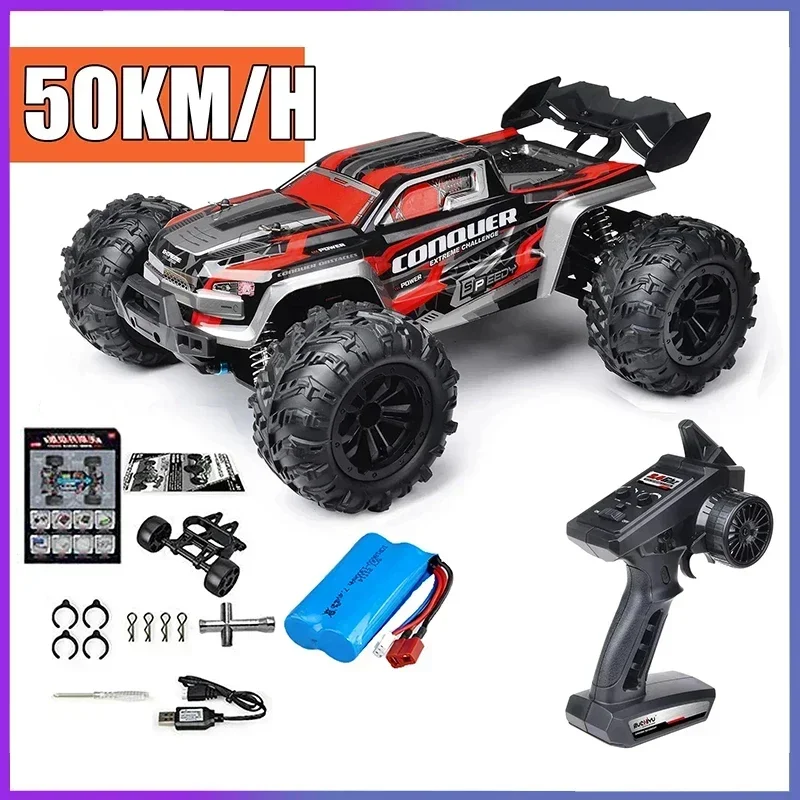 1:16 WD Remote Control Car - 80KM/H Super Brushless 50KM/H Brushed, 4x4 Off Road Drift Racing Toy for Kids Adults