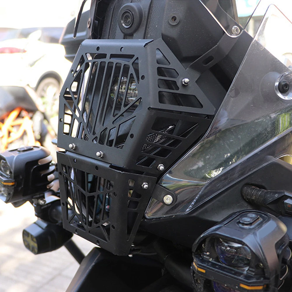 

Motorcycle Hood Headlight Cover Spoiler Protect Decoration Headlamp Light Net Accessories FOR VOGE DS800X DS 800X DS800 X