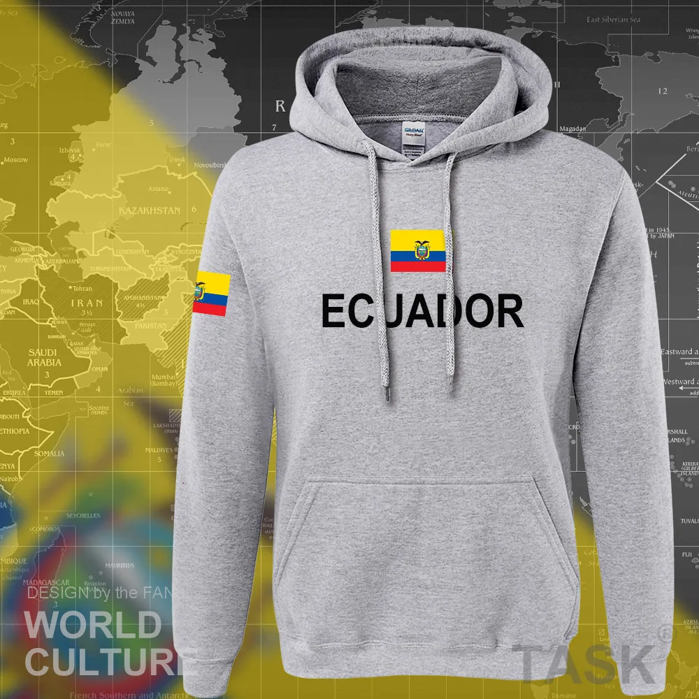 Republic of Ecuador Ecuadorian hoodie men sweatshirt sweat new hip hop streetwear tracksuit nation footballer sporting 2021