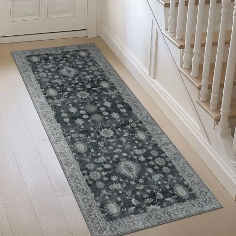 

Runner Rug for Hallways hine Washable 2x5 Non Slip Boho Lightweight Washable Runners Thin Floor Rugs for Entryway Hallway Bath