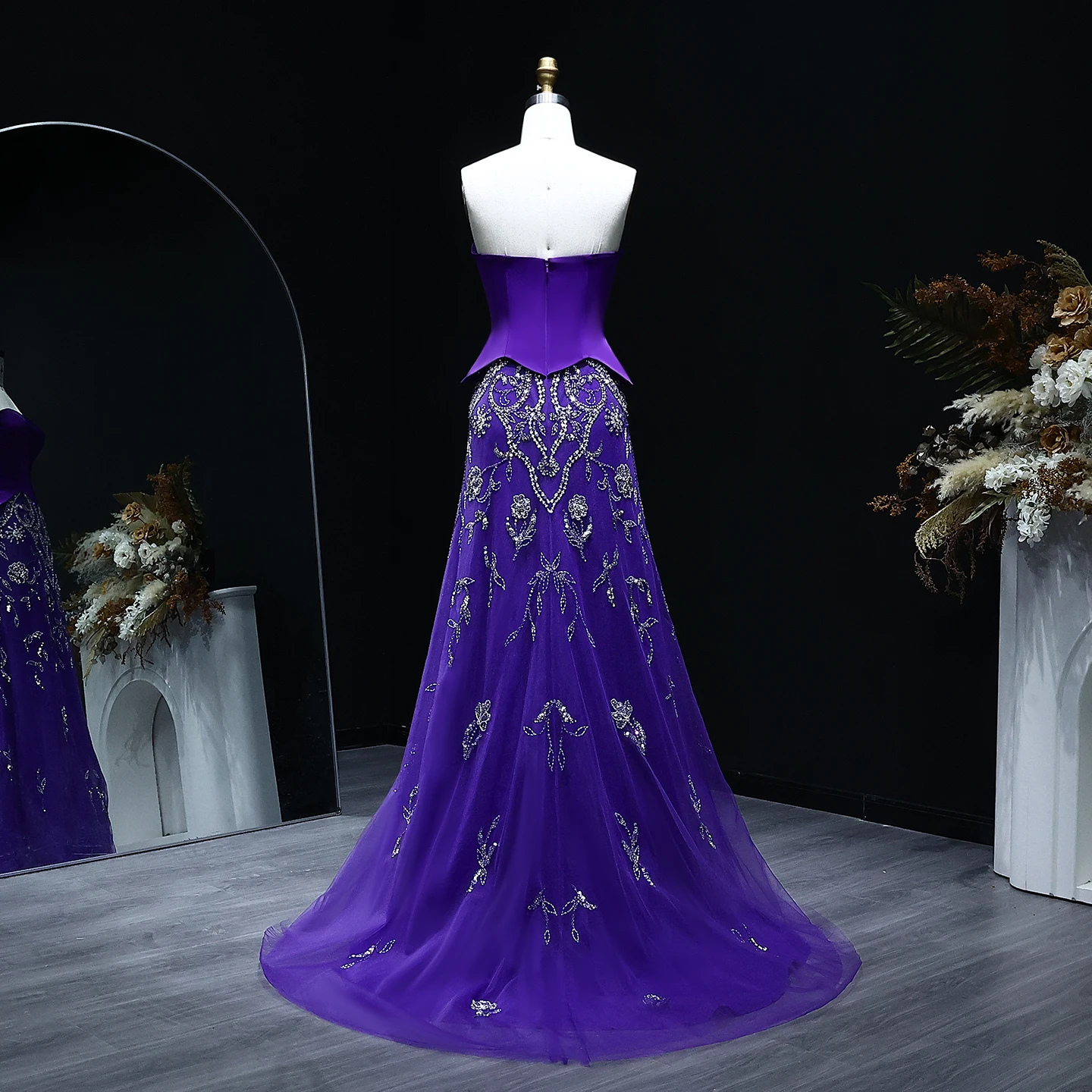 Sharon Said Sage Green Yellow Luxury Arabic Evening Dress for 2025 Women Wedding Elegant Formal Party Gowns SS254 Customized image 6