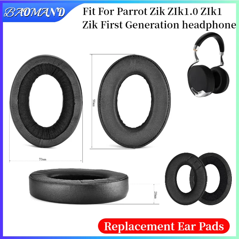 

Replacement Ear pads for Parrot Zik ZIk1.0 ZIk1 Zik First Generation Headphones Ear Cushions Earpads headset Earmuff