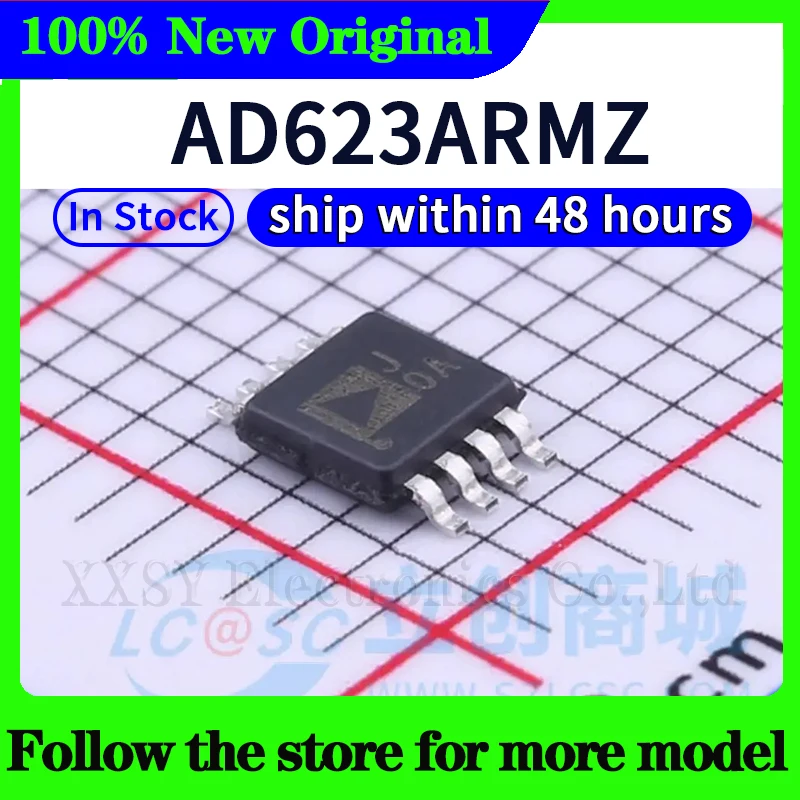 AD623ARMZ  J0A  In stock 48 hours ship