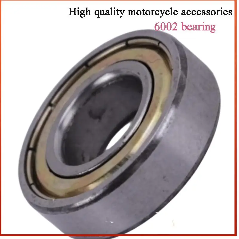 6002ZZ deep groove ball bearing, overall hardened impact resistant, for small pedal motorcycle wheel hub accessories