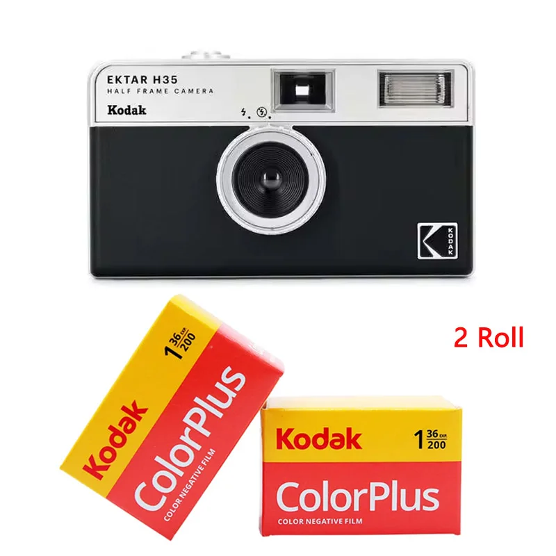 

Плёночная камера KODAK EKTAR H35N x BT21 H35N 35 мм, полнокадровая, с вспышкой, многоразовая, для пленки ColorPlus, 2026 год