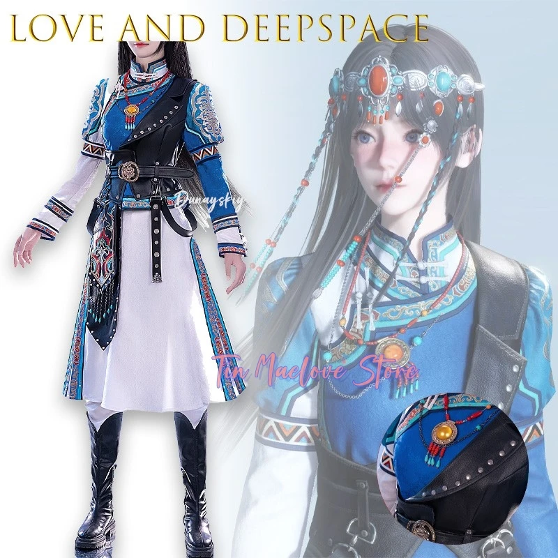 

Love And Deepspace Main Character Shuangzhong Xavier Zayne Sylus Cosplay コスプレ Full Set Anime Character Outfit Halloween Cos