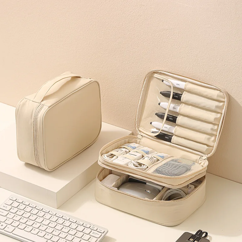 thick-oxford-cloth-single-double-layer-document-bag-travel-business-trip-convenient-multi-function-storage-bag-mouse-slide