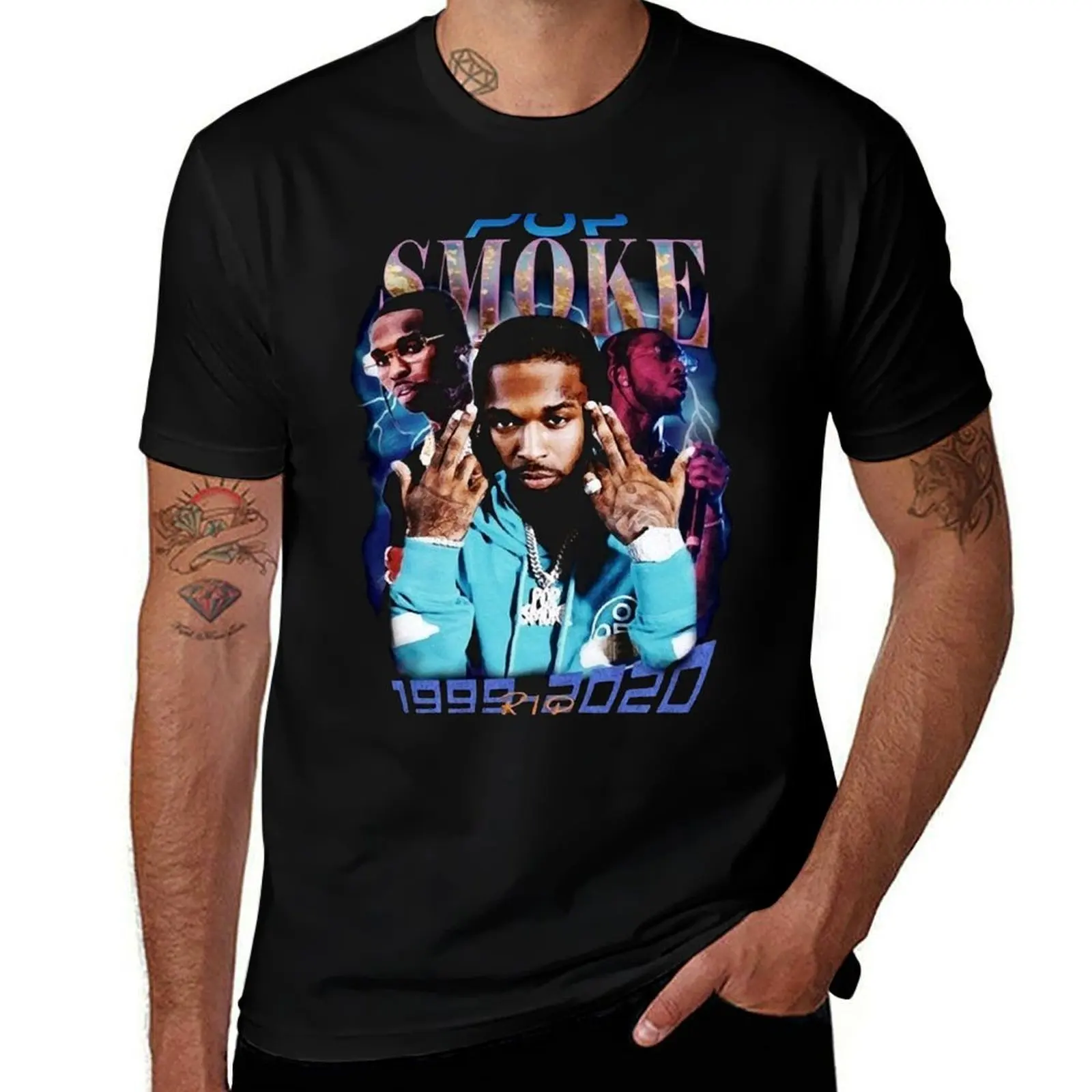 Pop Rapper Rest In Peace Vintage T-Shirt Casual Trendy Short Sleeve T-Shirt