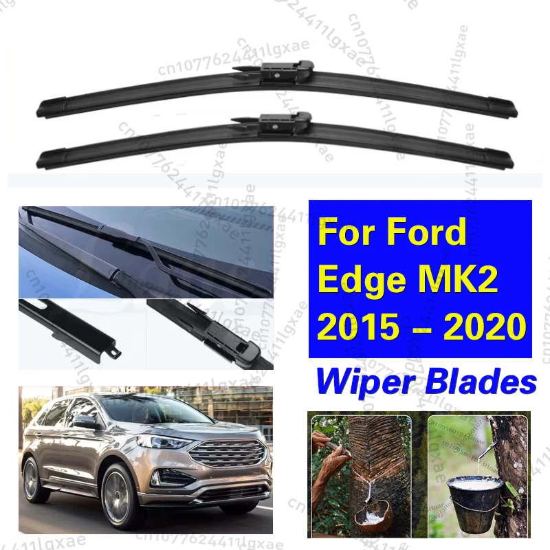 

2 шт. передние щетки стеклоочистителя для Ford Edge MK2 2015 2016 2017 2018 2019 2020 лобовое стекло автомобильные аксессуары 28 "+ 28"