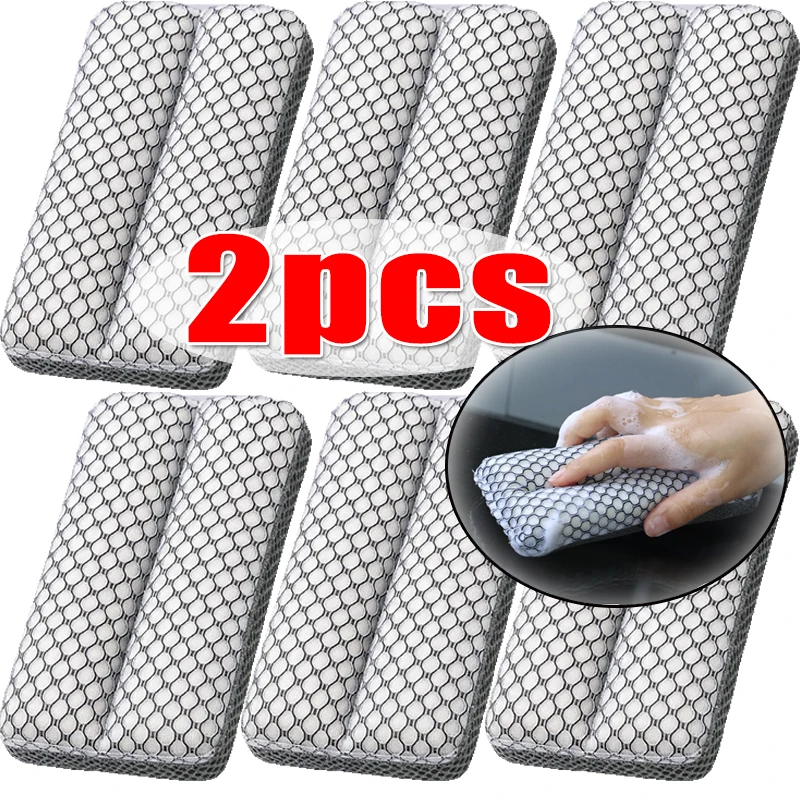 Washing Ultra Soft Water-Absorbent Mesh Car Mesh Sponges Wash Sponge Double-sided Honeycomb for Car To Clean Glass Paint Dirty