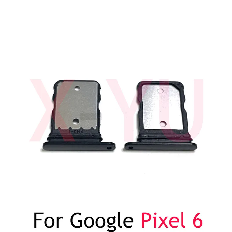 For Google Pixel 4 XL 4A 6A 5 6 Pro 5G Sim Card Slot Tray Holder Sim Card Reader Socket